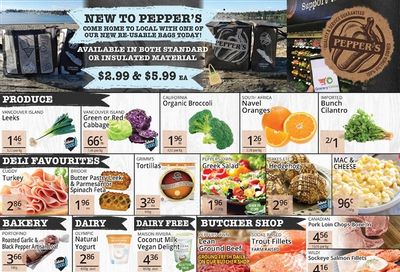 Pepper's Foods Flyer September 14 to 20