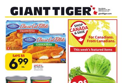 Giant Tiger (ON) Flyer September 15 to 21