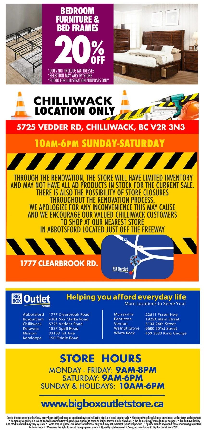Big Box Outlet Store Flyer September 15 to 21