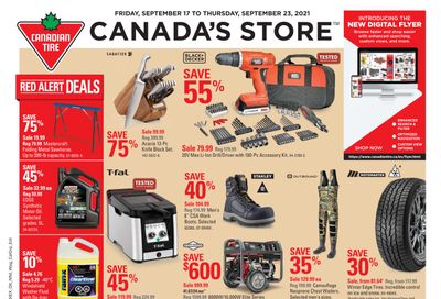 Canadian Tire (ON) Flyer September 17 to 23