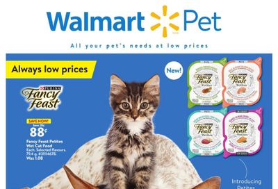 Walmart Pet Flyer September 16 to 29