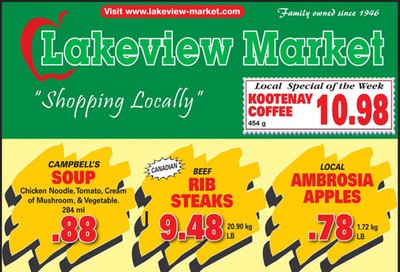Lakeview Market Flyer October 21 to 27