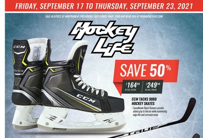 Pro Hockey Flyer September 17 to 23
