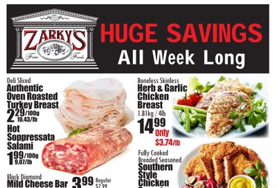 Zarky's Flyer September 15 to 21