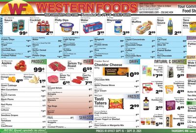 Western Foods Flyer September 15 to 21