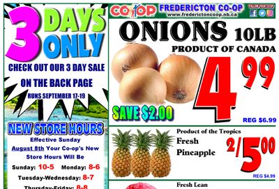 Fredericton Co-op Flyer September 16 to 22