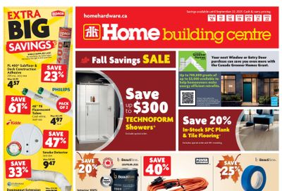 Home Building Centre (ON) Flyer September 16 to 22