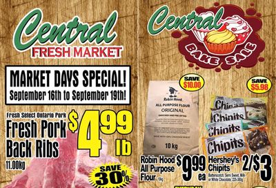 Central Fresh Market Flyer September 16 to 23