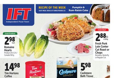 IFT Independent Food Town Flyer September 17 to 23