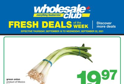 Wholesale Club (West) Fresh Deals of the Week Flyer September 16 to 22