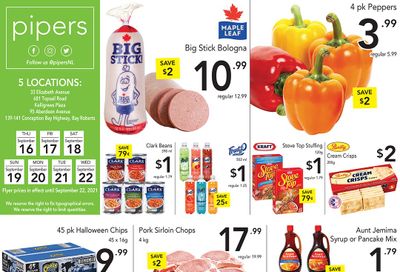 Pipers Superstore Flyer September 16 to 22