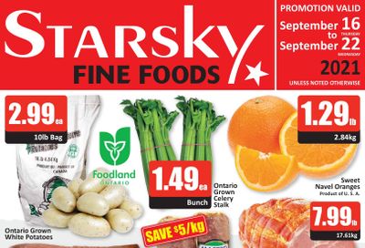 Starsky Foods Flyer September 16 to 22
