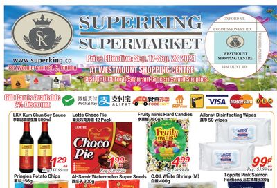 Superking Supermarket (London) Flyer September 17 to 23