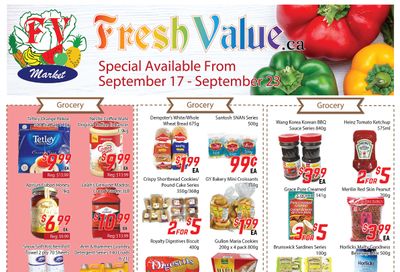 Fresh Value Flyer September 17 to 23