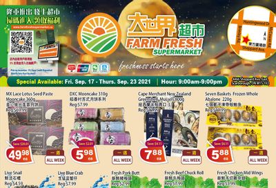 Farm Fresh Supermarket Flyer September 17 to 23