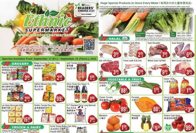 Ethnic Supermarket Flyer September 17 to 23