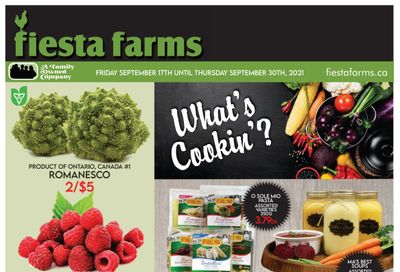 Fiesta Farms Flyer September 17 to 30