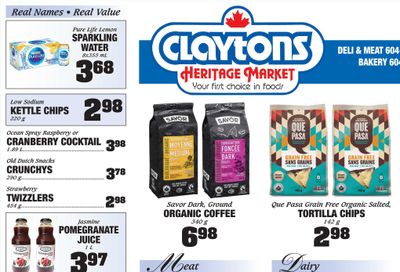 Claytons Heritage Market Flyer September 17 to 23