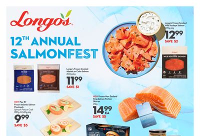 Longo's SalmonFest Flyer September 19 to 29
