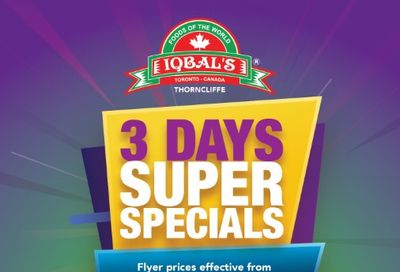 Iqbal Foods Flyer September 17 to 19