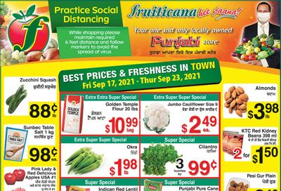 Fruiticana (Calgary) Flyer September 17 to 23