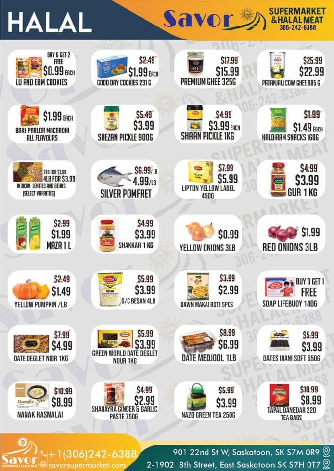Savor Supermarket Flyer September 17 to 30