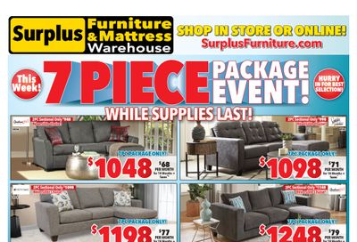 Surplus Furniture & Mattress Warehouse (Sydney) Flyer September 20 to October 3