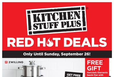Kitchen Stuff Plus Red Hot Deals Flyer September 20 to 26