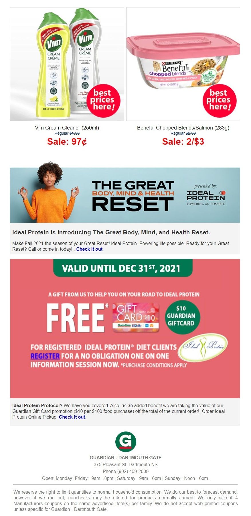 Guardian (Dartmouth Gate) Flyer September 21 to 27