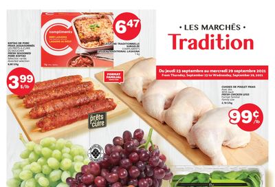 Marche Tradition (QC) Flyer September 23 to 29