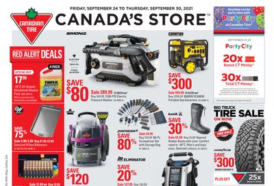 Canadian Tire (ON) Flyer September 24 to 30