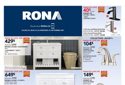 Rona (QC) Flyer September 23 to 29