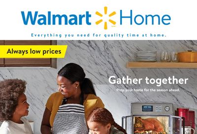 Walmart Home Flyer September 23 to October 20