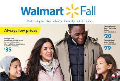 Walmart Fall Flyer September 23 to October 20