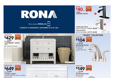 Rona (West) Flyer September 23 to 29