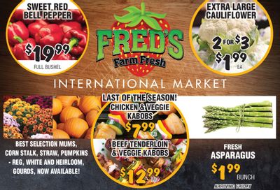 Fred's Farm Fresh Flyer September 22 to 28