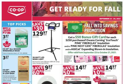 Co-op (West) Home Centre Flyer September 23 to 29