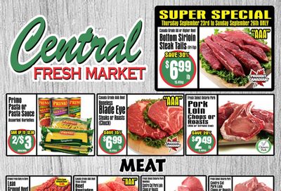 Central Fresh Market Flyer September 23 to 30