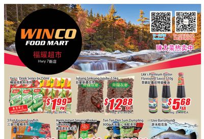 WinCo Food Mart (HWY 7) Flyer September 23 to 29