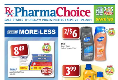 PharmaChoice (BC, AB, SK & MB) Flyer September 23 to 29