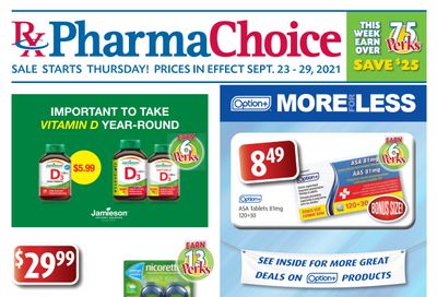 PharmaChoice Health Center Flyer September 23 to 29