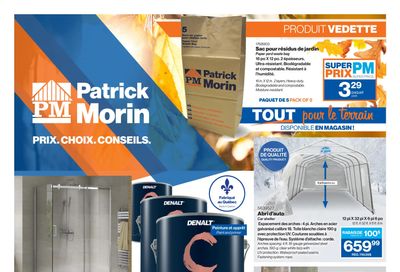 Patrick Morin Flyer September 23 to 29