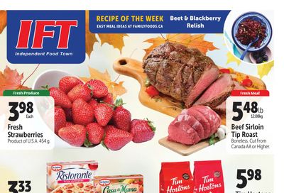 IFT Independent Food Town Flyer September 24 to 30