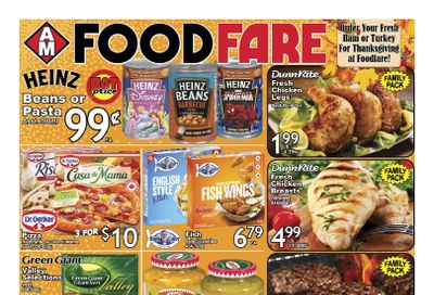 Food Fare Flyer September 25 to October 1