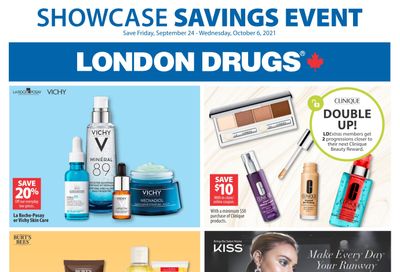 London Drugs Showcase Savings Event Flyer September 24 to October 6