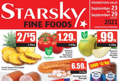 Starsky Foods Flyer September 23 to 29