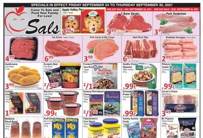 Sal's Grocery Flyer September 24 to 30