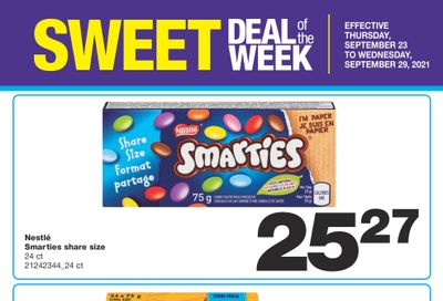 Wholesale Club Sweet Deal of the Week Flyer September 23 to 29