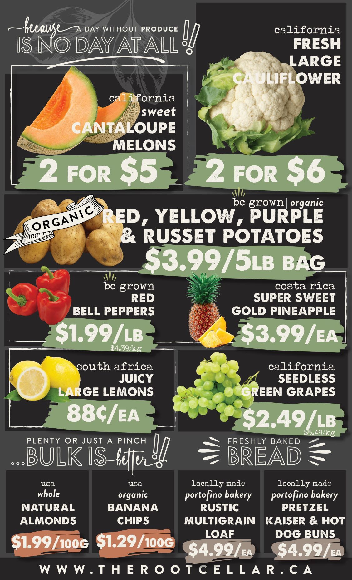 The Root Cellar Flyer September 23 to 29