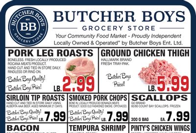 Butcher Boys Grocery Store Flyer September 22 to 30